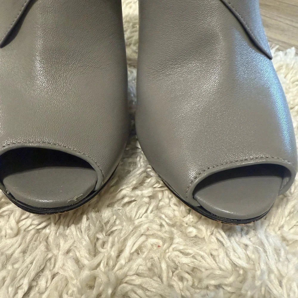 Michael Kors Sleek Gray Ankle Booties